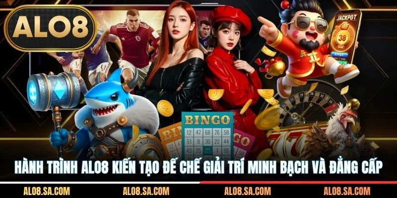 Hành trình ALO8 kiến tạo đế chế giải trí minh bạch và đẳng cấp
